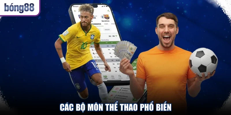 Các bộ môn thể thao phổ biến