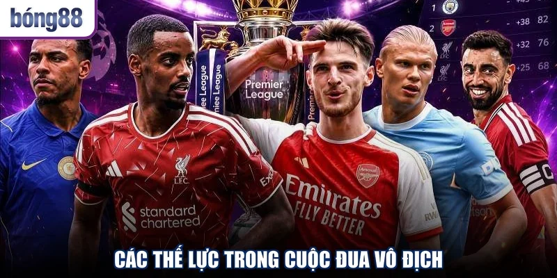 Các thế lực trong cuộc đua vô địch
