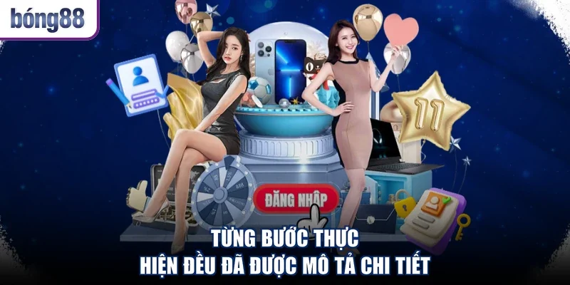 Từng bước thực hiện đều đã được mô tả chi tiết
